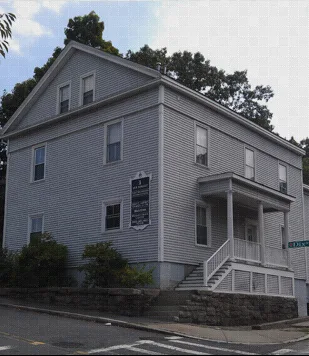 Exterior of the law office building at 1 Dix Street, Worcester